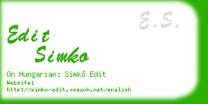 edit simko business card
