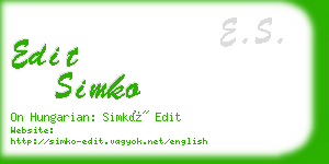 edit simko business card